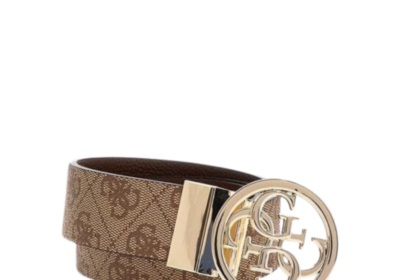 GUESS-ΓΥΝΑΙΚΕΙΑ-ΖΩΝΗ-NOELLE-ADJ-amp-REV-BW9166P4235-LATTE-LOGO