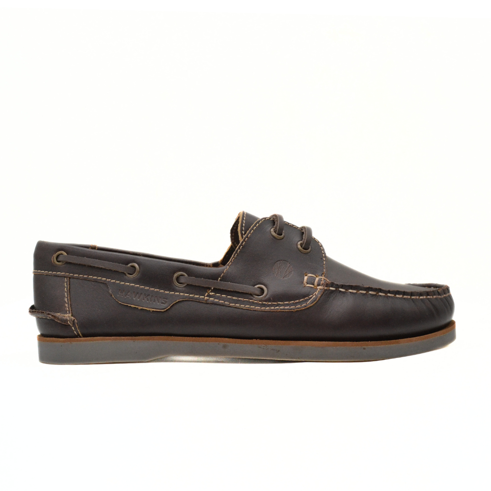 HAWKINS BOAT SHOE 6418 BRANDY | Greek Fashion
