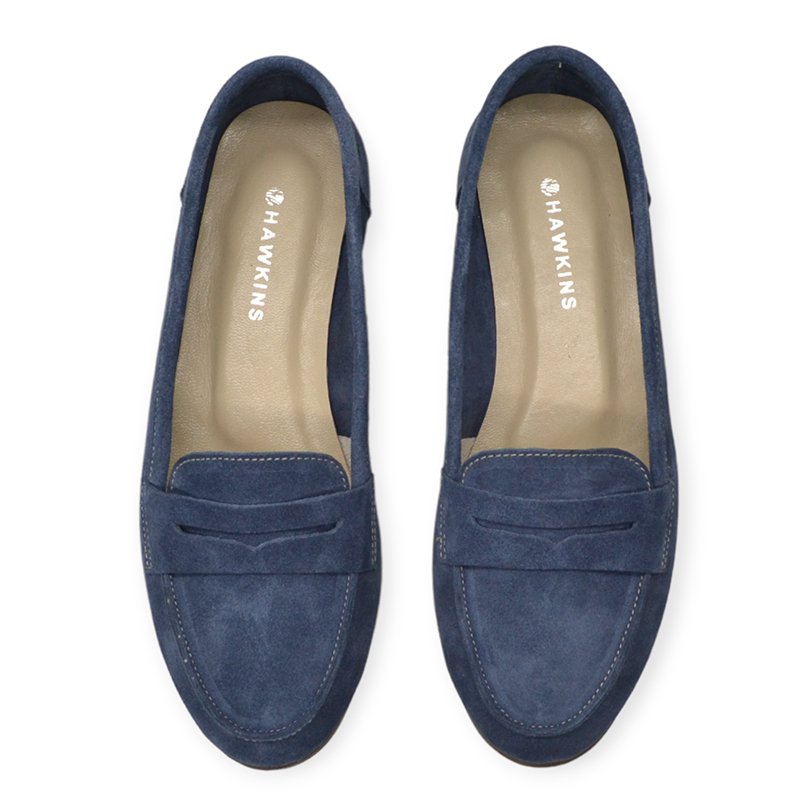 HAWKINS LOAFER 620002 F NAVY | Greek Fashion