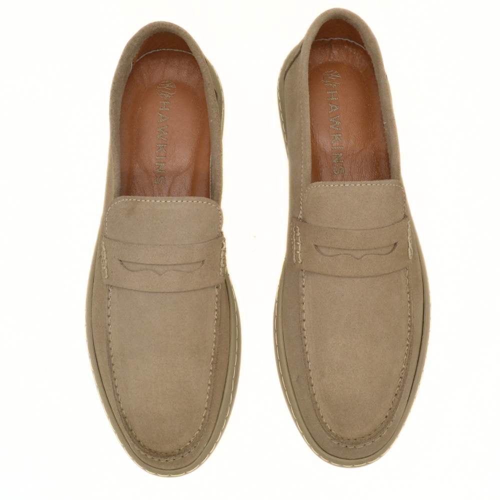 HAWKINS LOAFER DR311 TAUPE | Greek Fashion
