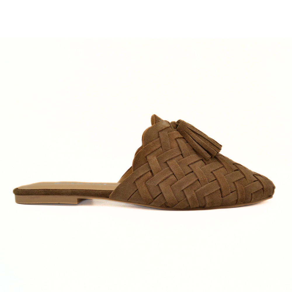 HAWKINS MULES 7096 ΤΑΜΠΑ SUEDE | Greek Fashion