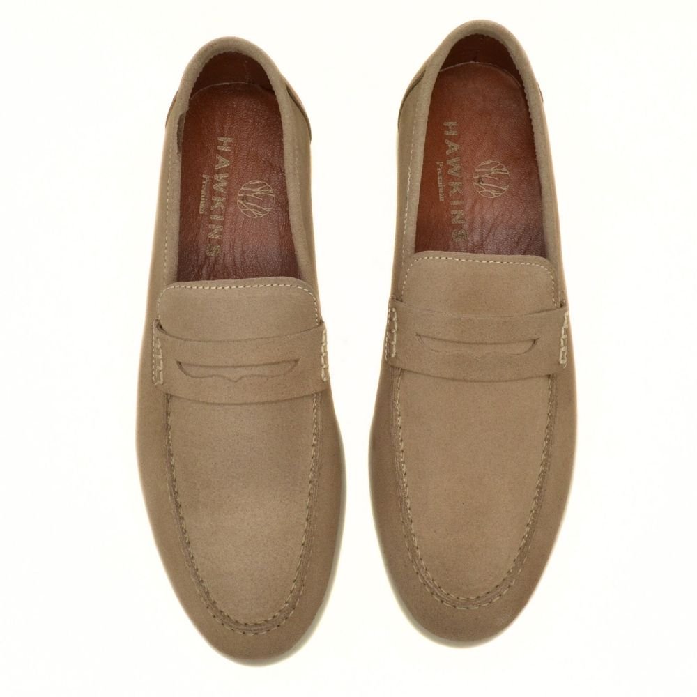 HAWKINS ΑΝΔΡΙΚΟ LOAFER DR30100 BEIGE | Greek Fashion