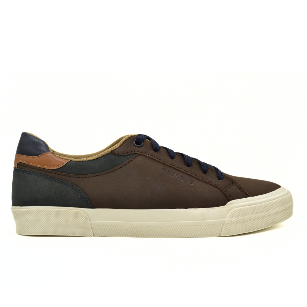 HAWKINS-ΑΝΔΡΙΚΟ-ΔΕΡΜΑΤΙΝΟ-SNEAKER-8425-BROWN