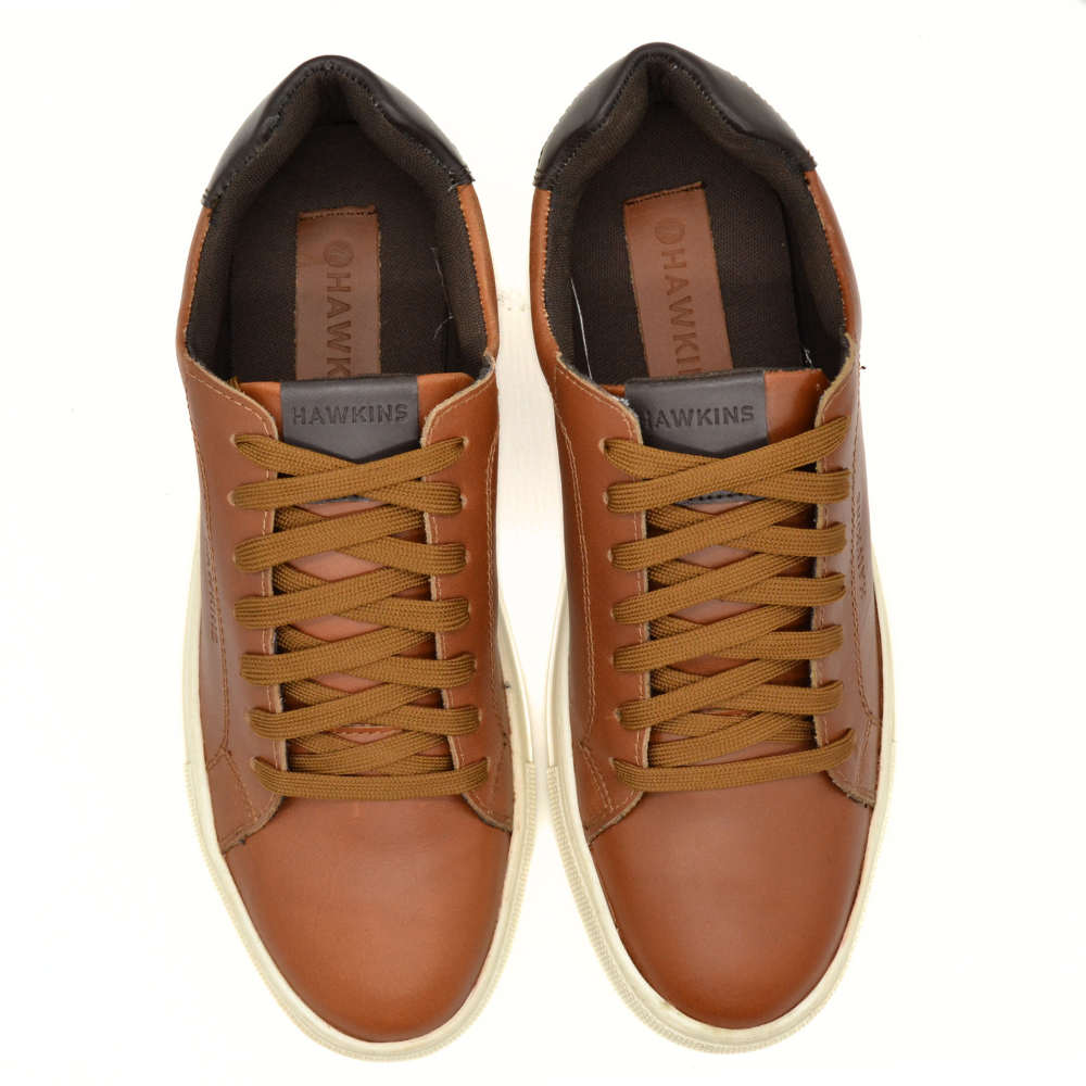 HAWKINS ΑΝΔΡΙΚΟ ΔΕΡΜΑΤΙΝΟ SNEAKER 8426 | Greek Fashion