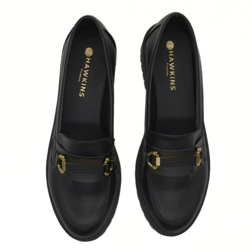 HAWKINS ΓΥΝΑΙΚΕΙΑ LOAFER 813 ΜΑΥΡΟ | Greek Fashion