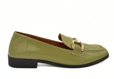 HAWKINS-ΓΥΝΑΙΚΕΙΟ-ΔΕΡΜΑΤΙΝΟ-LOAFER-ROM06-Y348-VERDE-AVOCADO