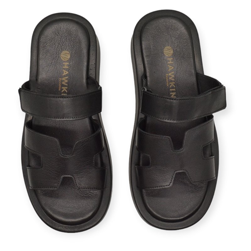 HAWKINS ΓΥΝΑΙΚΕΙΟ ΣΑΝΔΑΛΙ 24008 ΜΑΥΡΟ | Greek Fashion