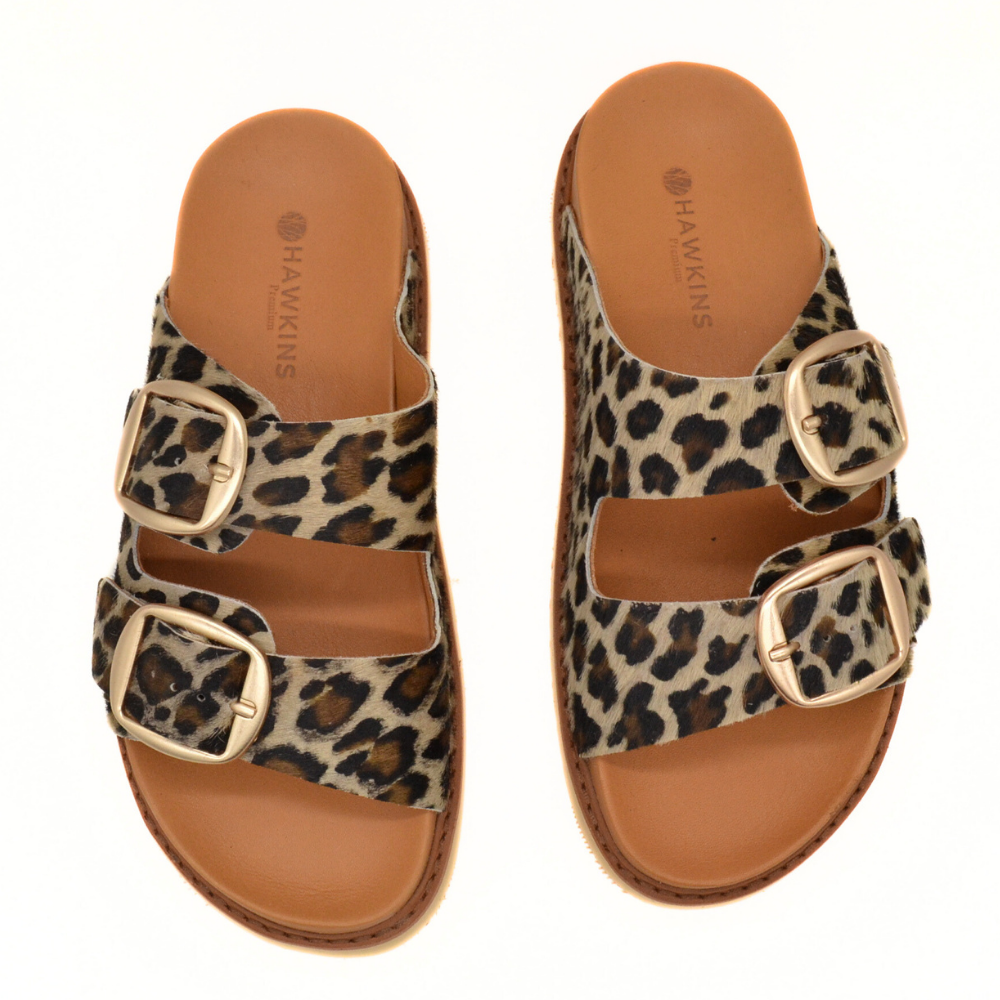 HAWKINS ΓΥΝΑΙΚΕΙΟ ΣΑΝΔΑΛΙ 59054 LEOPAR | Greek Fashion