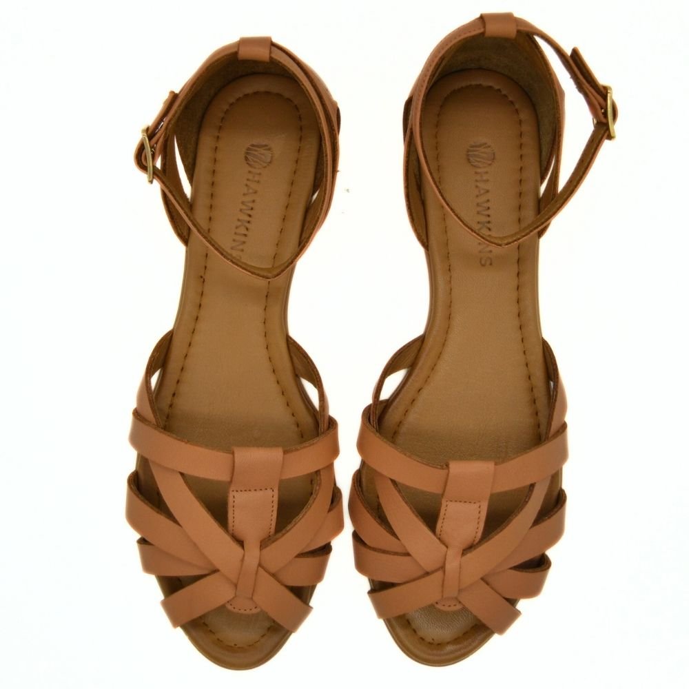 HAWKINS ΣΑΝΔΑΛΙ 24556 TAN | Greek Fashion
