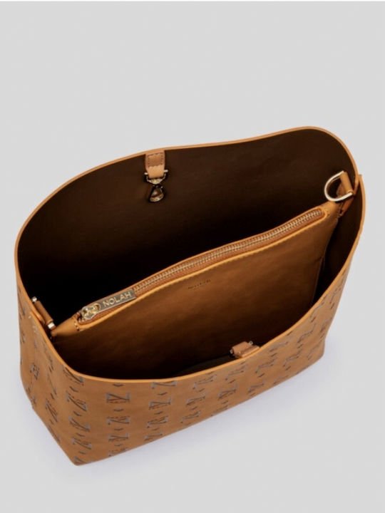 NOLAH ΓΥΝΑΙΚΕΙA ΤΣΑΝΤΑ BRIELLE BROWN | Greek Fashion