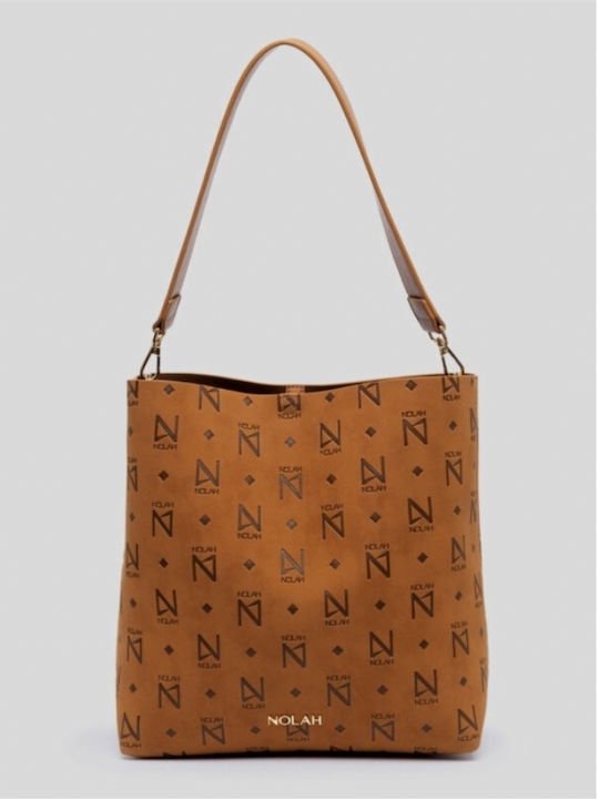 NOLAH ΓΥΝΑΙΚΕΙA ΤΣΑΝΤΑ BRIELLE BROWN | Greek Fashion