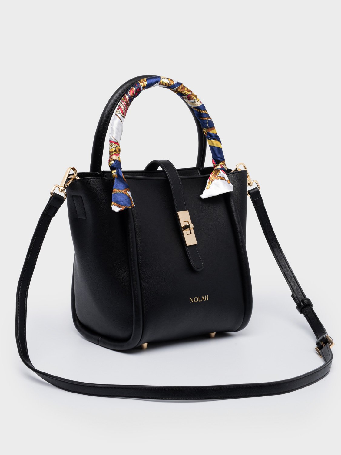 NOLAH ΓΥΝΑΙΚΕΙΑ ΤΣΑΝΤΑ BRIDGERTON BLACK | Greek Fashion