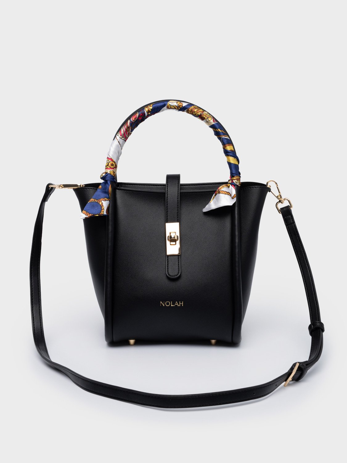 NOLAH ΓΥΝΑΙΚΕΙΑ ΤΣΑΝΤΑ BRIDGERTON BLACK | Greek Fashion