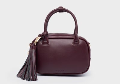 NOLAH-ΓΥΝΑΙΚΕΙΑ-ΤΣΑΝΤΑ-LAURA-BURGUNDY-GOLD