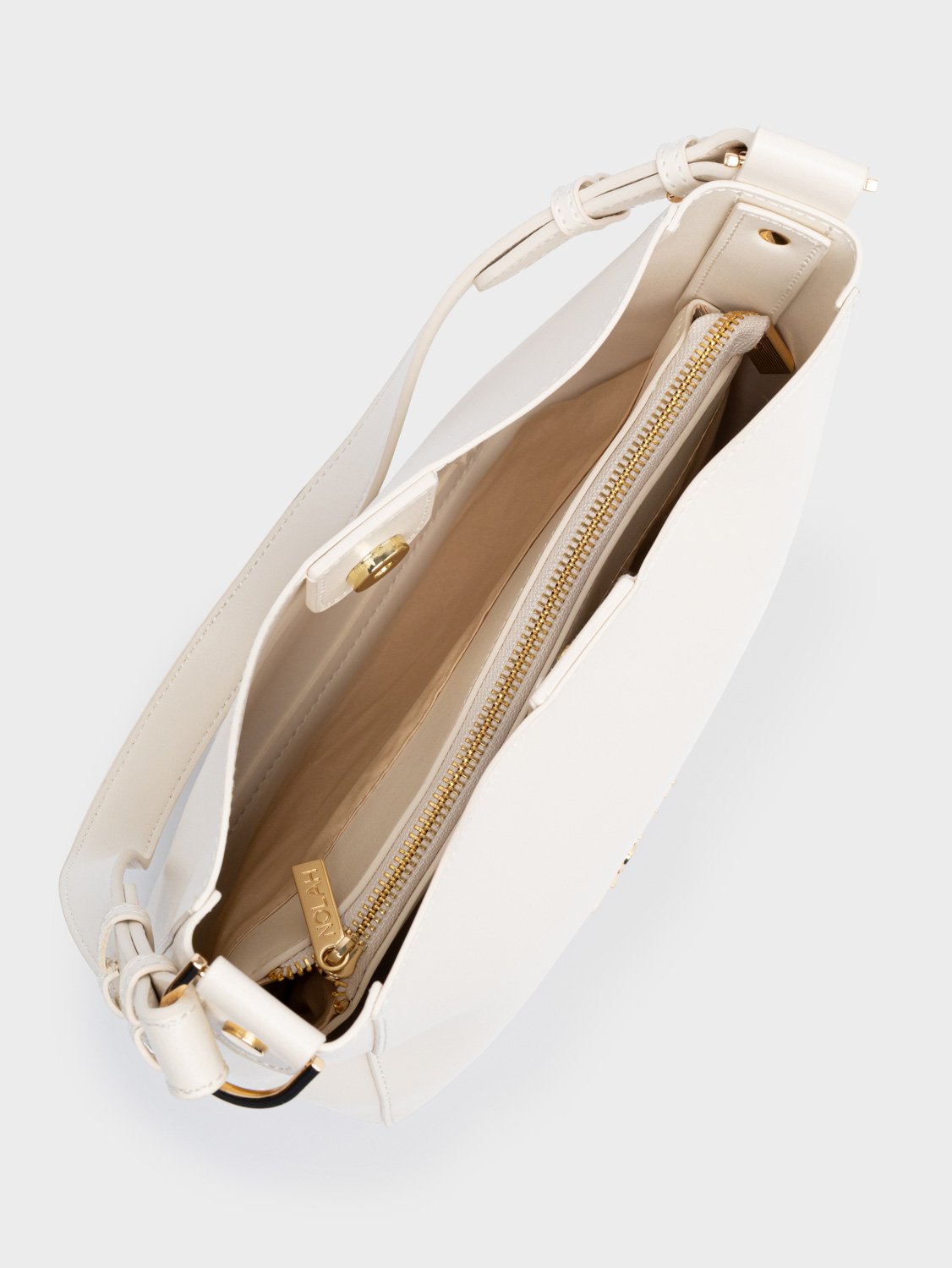 NOLAH ΓΥΝΑΙΚΕΙΑ ΤΣΑΝΤΑ MORAL IVORY | Greek Fashion