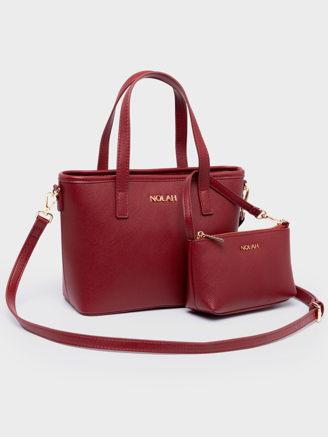 NOLAH ΓΥΝΑΙΚΕΙΑ ΤΣΑΝΤΑ ROMA RED | Greek Fashion