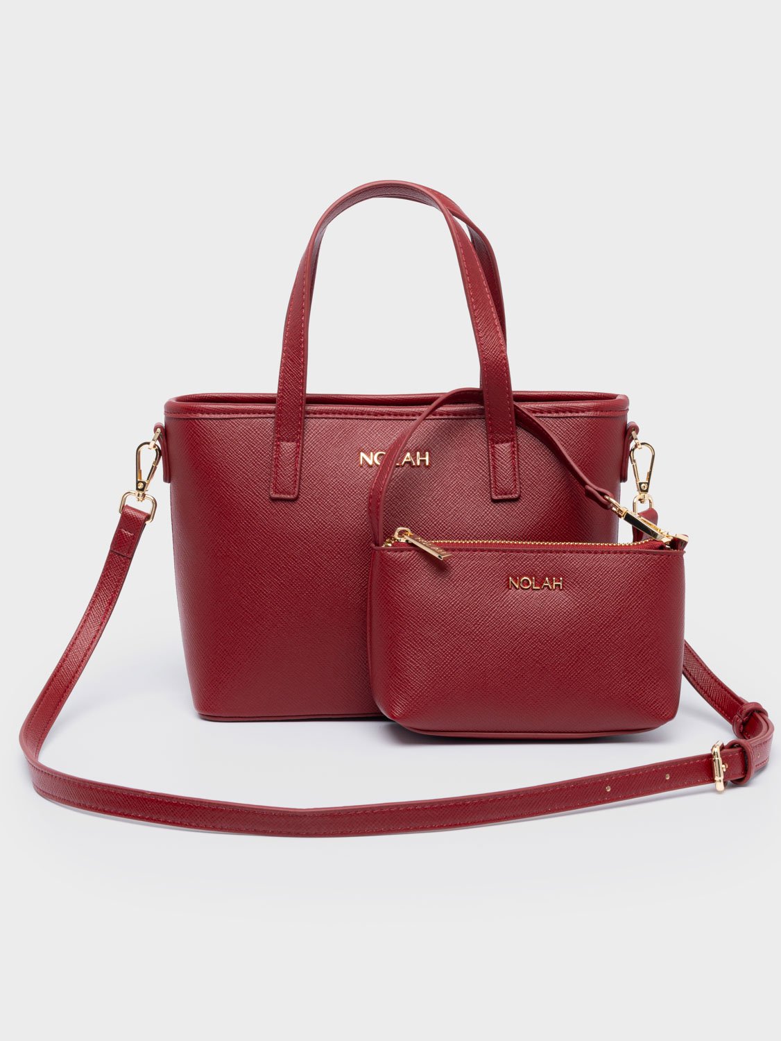 NOLAH ΓΥΝΑΙΚΕΙΑ ΤΣΑΝΤΑ ROMA RED | Greek Fashion