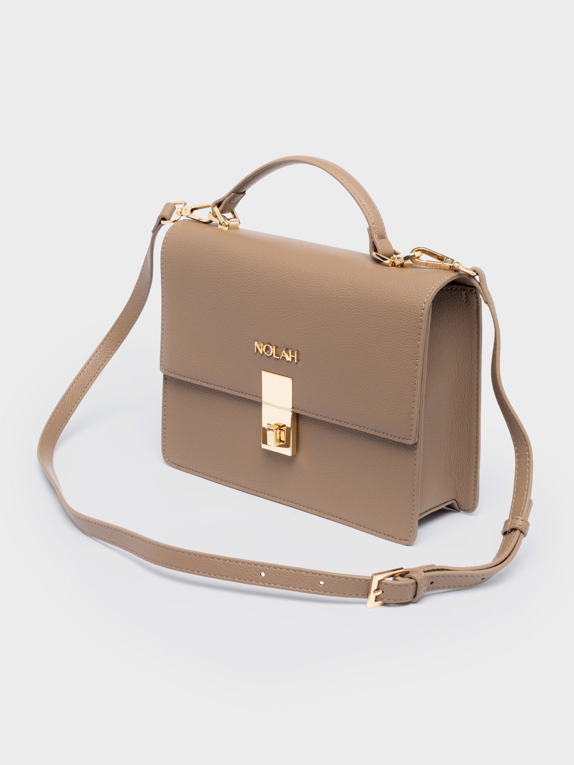 NOLAH ΓΥΝΑΙΚΕΙΑ ΤΣΑΝΤΑ SEVILE TAUPE | Greek Fashion