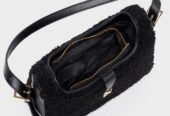 NOLAH ΓΥΝΑΙΚΕΙΑ ΤΣΑΝΤΑ SHEEPY BLACK | Greek Fashion