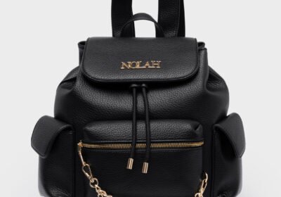 NOLAH-ΓΥΝΑΙΚΕΙΑ-ΤΣΑΝΤΑ-TASHA-BLACK-LIGHT-GOLD