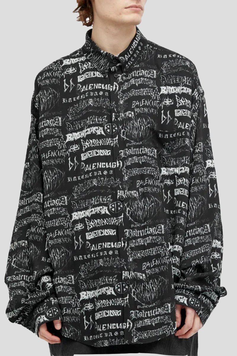 Ανδρικό All Over Graphic Shirt BALENCIAGA