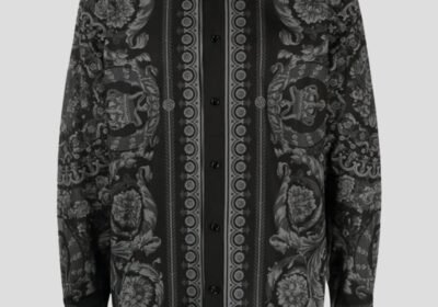 Ανδρικό-Barocco-Print-Long-Sleeved-Shirt-VERSACE