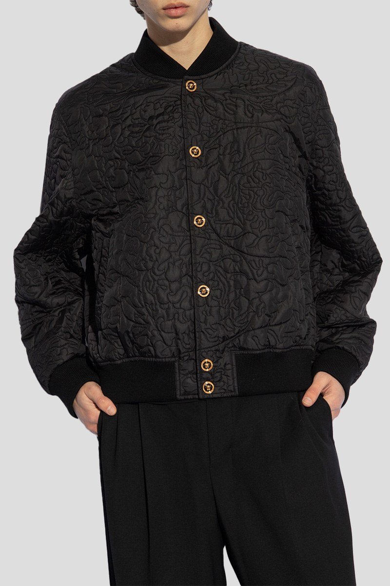 Ανδρικό Barocco Quilted Bomber Jacket VERSACE