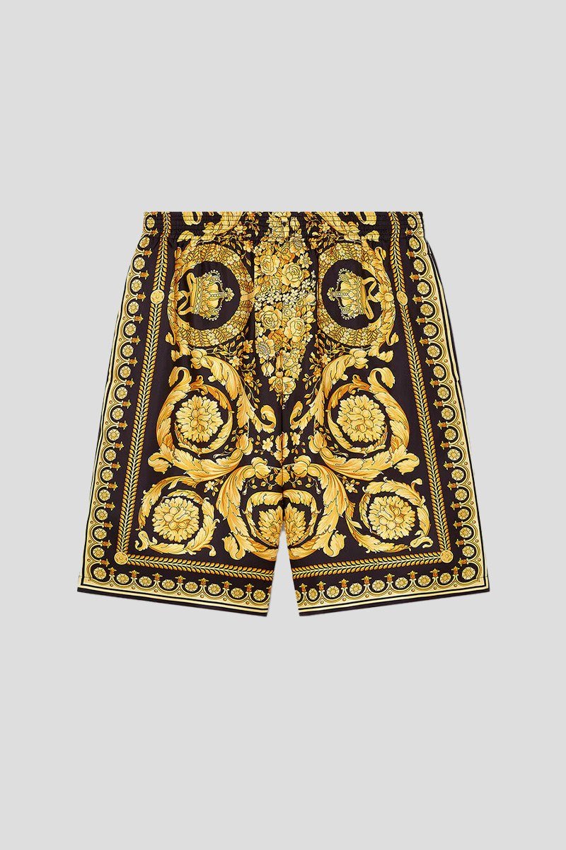 Ανδρικό-Barocco-Silk-Shorts-VERSACE