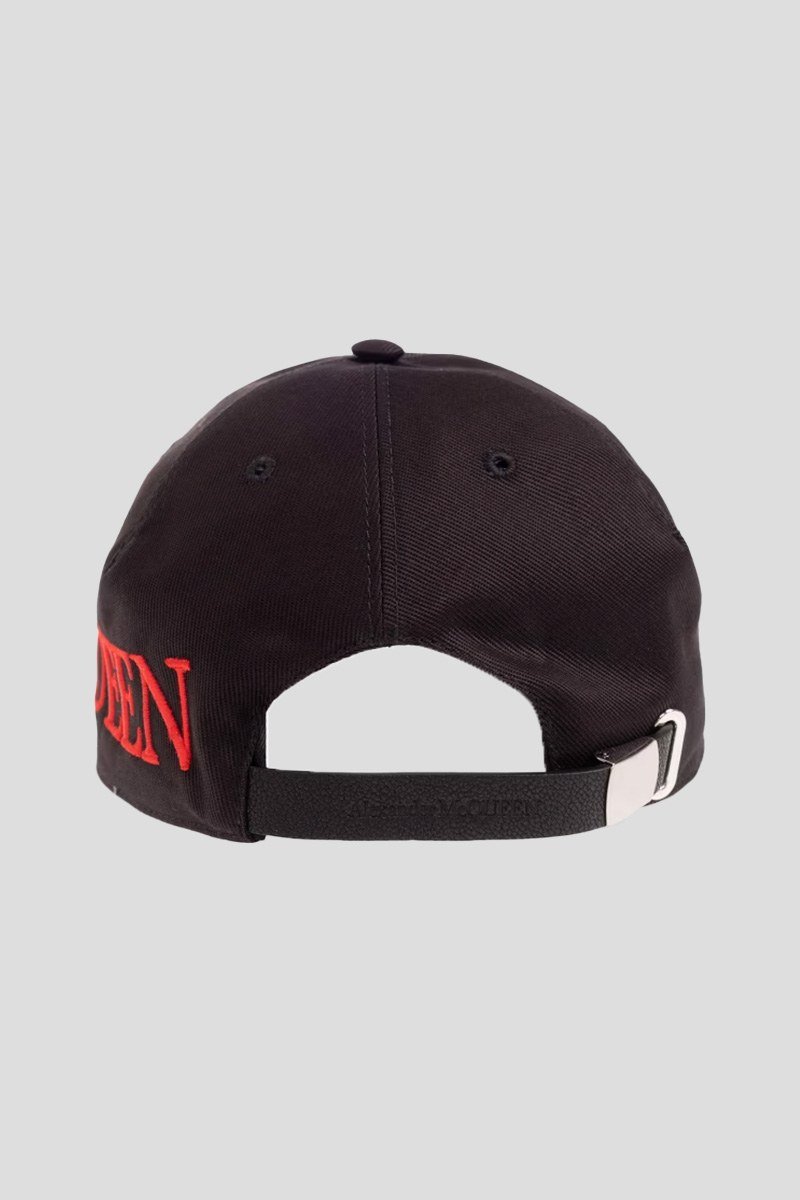Ανδρικό Baseball Hat In Black ALEXANDER MCQUEEN