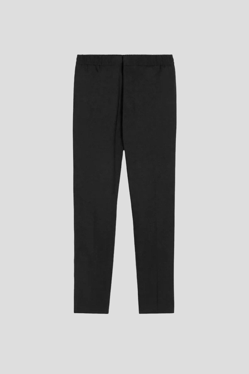 Ανδρικό-Black-Elasticated-Waist-Pants-AMI-PARIS