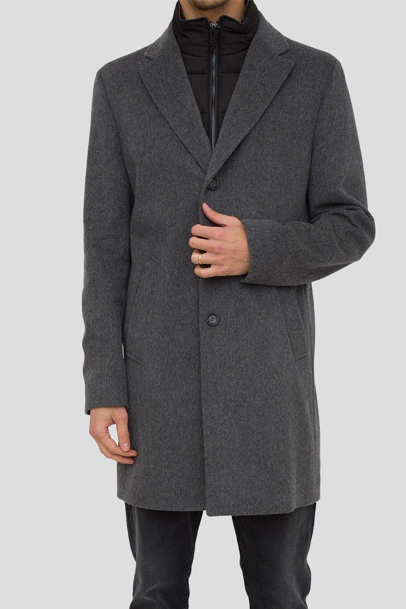 Ανδρικό Coat In Grey CORNELIANI CORNELIANI