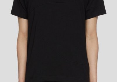 Ανδρικό-Cotton-T-Shirt-In-Black-COMME-DES-GARCONS-SHIRT