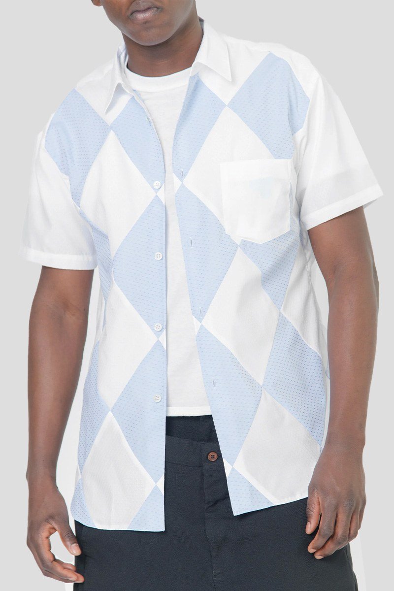 Ανδρικό Diamond Pattern Shirt COMME COMME DES GARÇONS SHIRT
