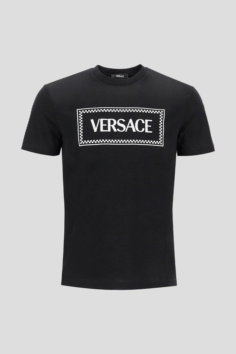 Ανδρικό-Embroidered-Logo-T-shirt-VERSACE
