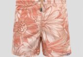 Ανδρικό Floral Swimwear In Peach ASPESI
