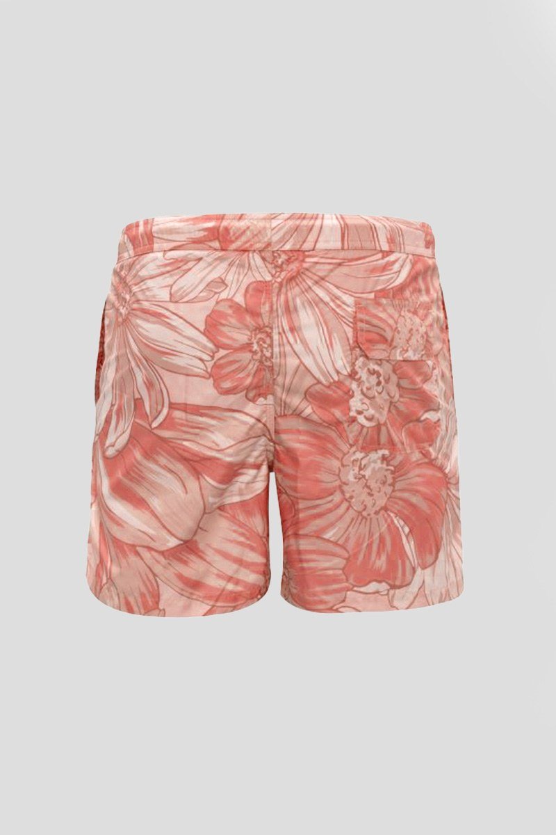 Ανδρικό Floral Swimwear In Peach ASPESI
