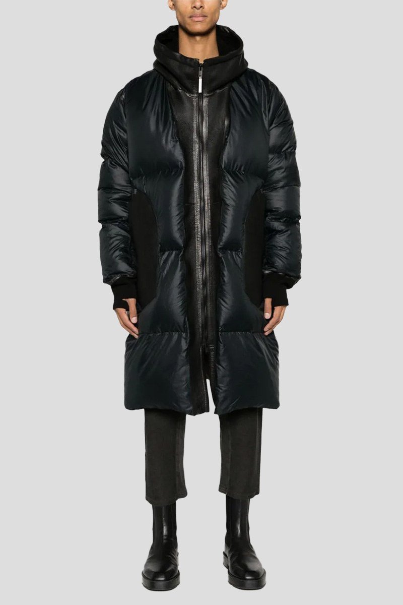 Ανδρικό Hooded Panelled Padded Jacket ISAAC SELLAM