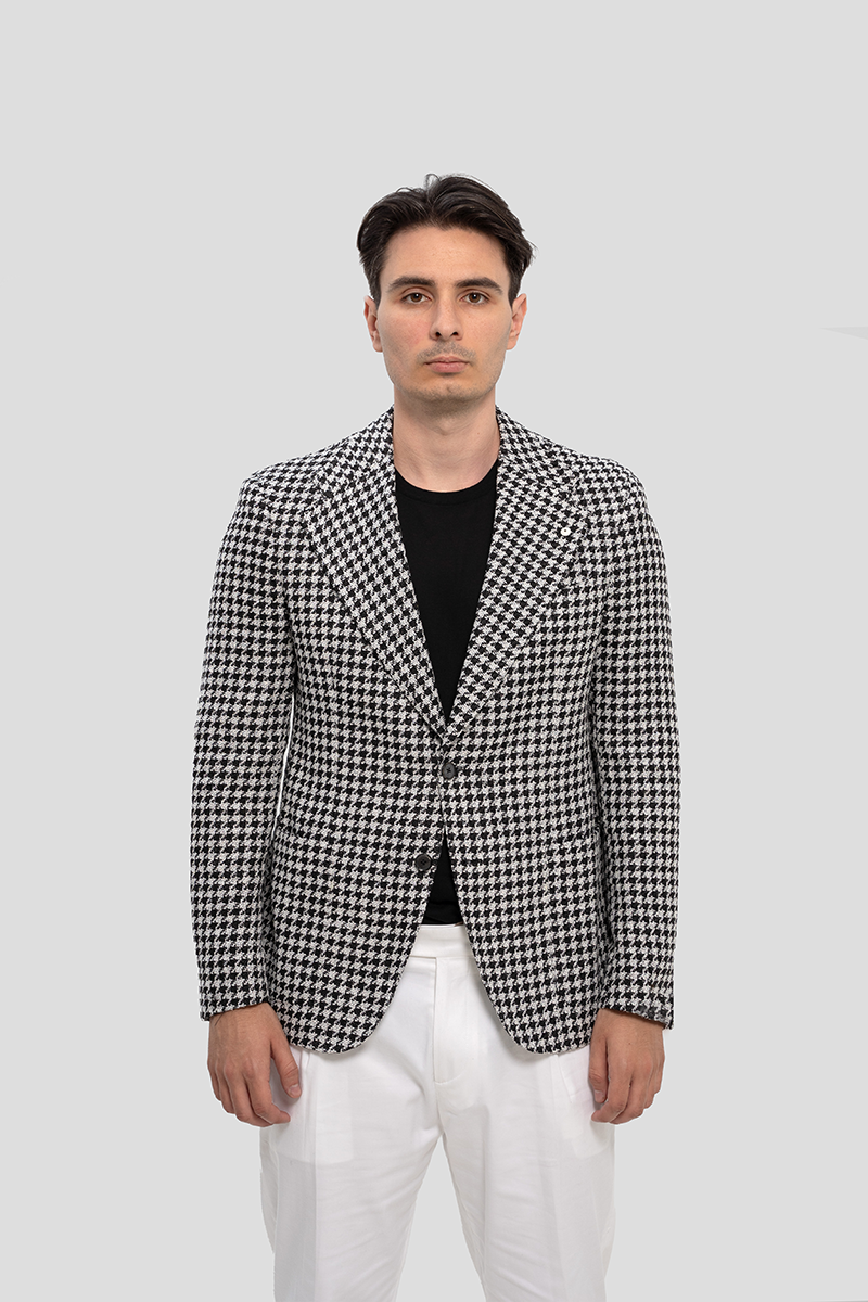 Ανδρικό Houndstooth Pattern Single Breasted LUBIAM