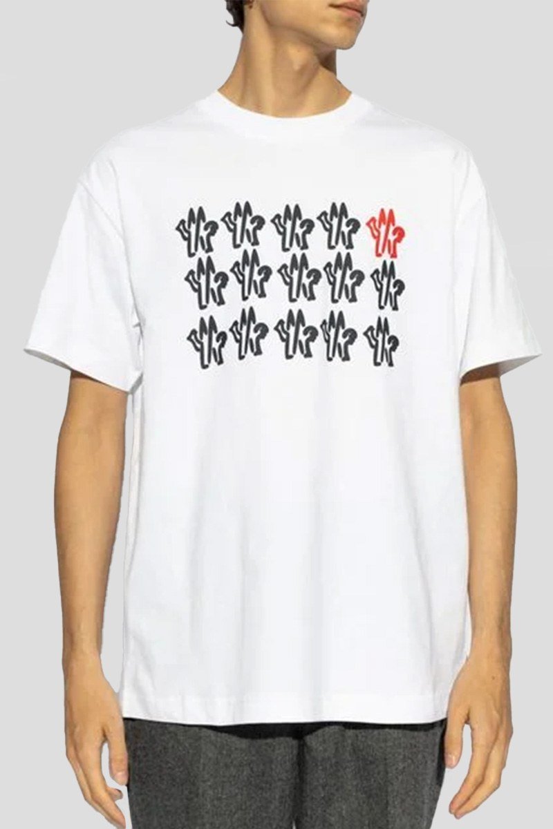 Ανδρικό Logo Print T Shirt MONCLER