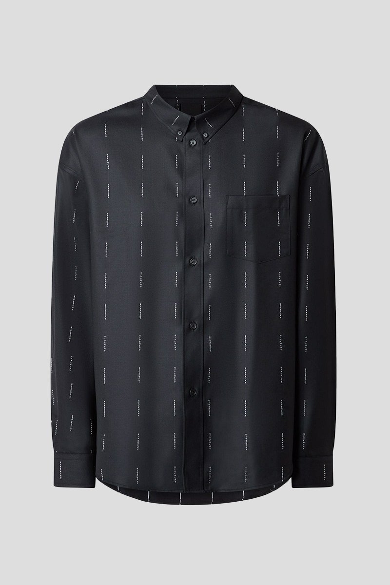 Ανδρικό-Logo-Single-Cuff-Casual-Shirt-GIVENCHY
