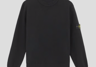 Ανδρικό-Loose-fit-Crewneck-Sweater-STONE-ISLAND