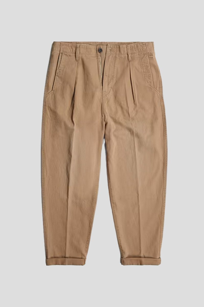 Ανδρικό-Pleated-Chinos-Relaxed-Pants-G-STAR