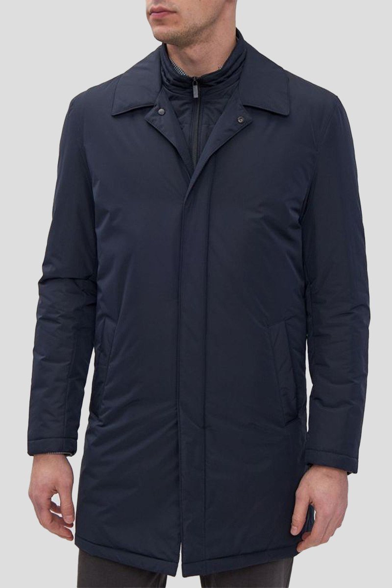 Ανδρικό Raincoat In Navy CORNELIANI CORNELIANI