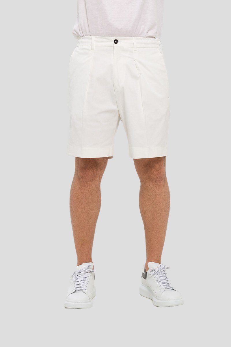 Ανδρικό-Shorts-In-White-BE-ABLE