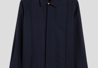 Ανδρικό-Soft-Wool-Gabardine-Pintuck-Shirt-AMI-PARIS