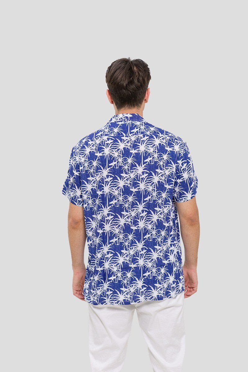Ανδρικό Surfer’s Shirt In Blue MIRCAM
