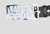 Ανδρικό Tin Leathe Buckle Belt MARINE SERRE
