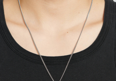 Ανδρικό-Ασημί-Cross-Piuma-Neclace-EMANUELE-BICOCCHI