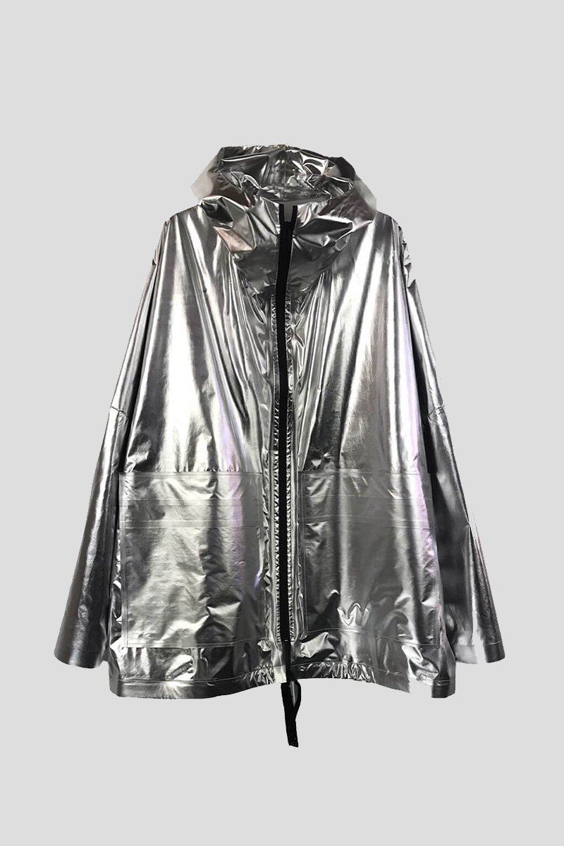 Ανδρικό Ασημί Hoodie Jacket BARBARA BARBARA ALAN