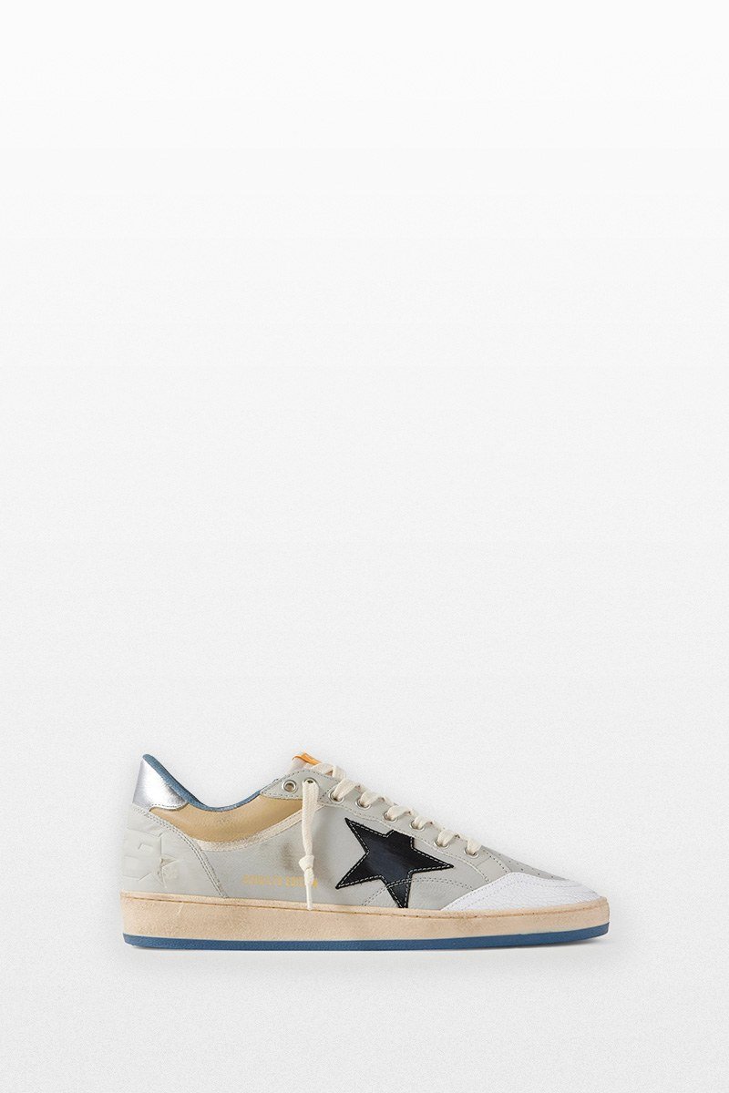 Ανδρικό-Γκρι-BallStar-Distressed-Sneakers-GOLDEN-GOOSE